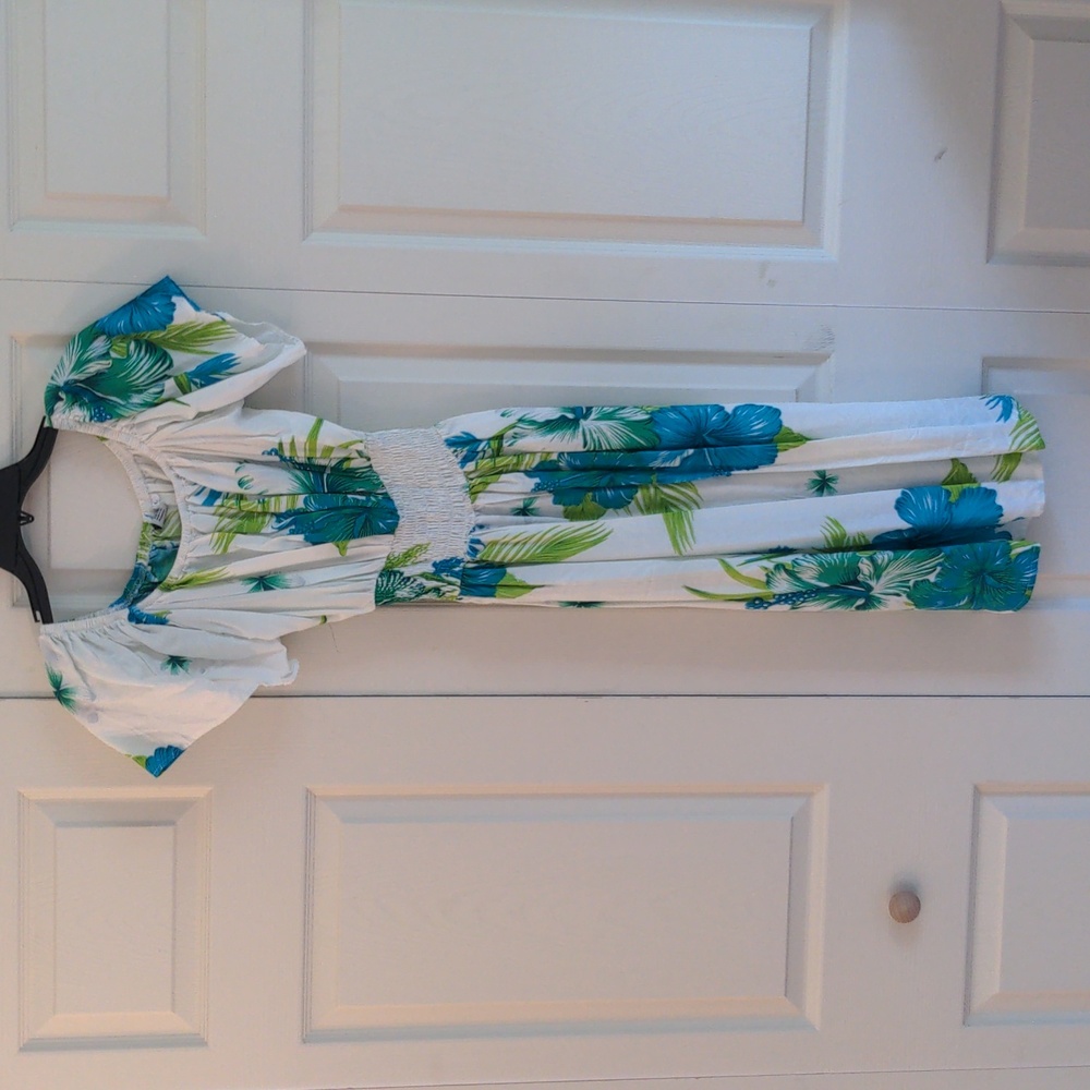 Tropical Floral Dress